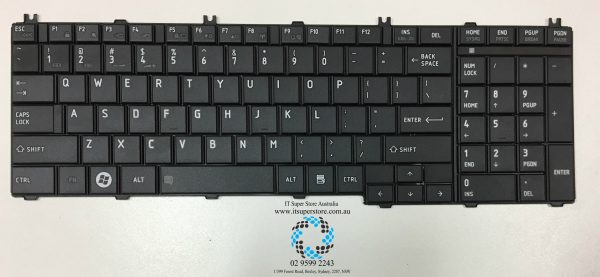 Toshiba SATELLITE PRO L770 PSK3XA-01500H Keyboard Black Matte For Discount