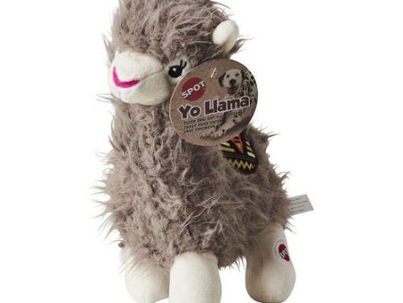 Spot Yo Llama Plush Dog Toy Assorted Colors 1 count by Spot Discount