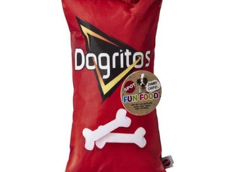 Spot Fun Food Dogritos Chips Plush Dog Toy 1 count by Spot on Sale