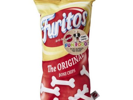 Spot Fun Food Furitos Chips Plush Dog Toy 1 count by Spot For Discount