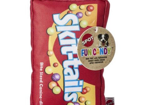 Spot Fun Candy Skit-Tails Plush Dog Toy 1 count by Spot For Sale