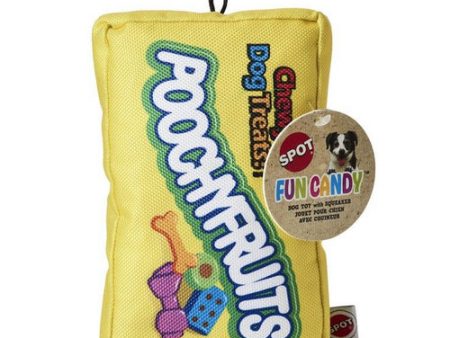 Spot Fun Candy Poochyfruits Plush Dog Toy 1 count by Spot Hot on Sale